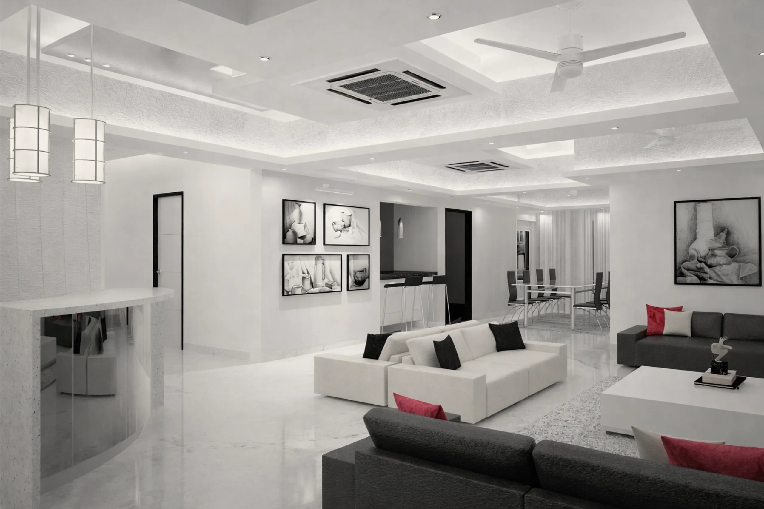 Ivory Apartment Interior