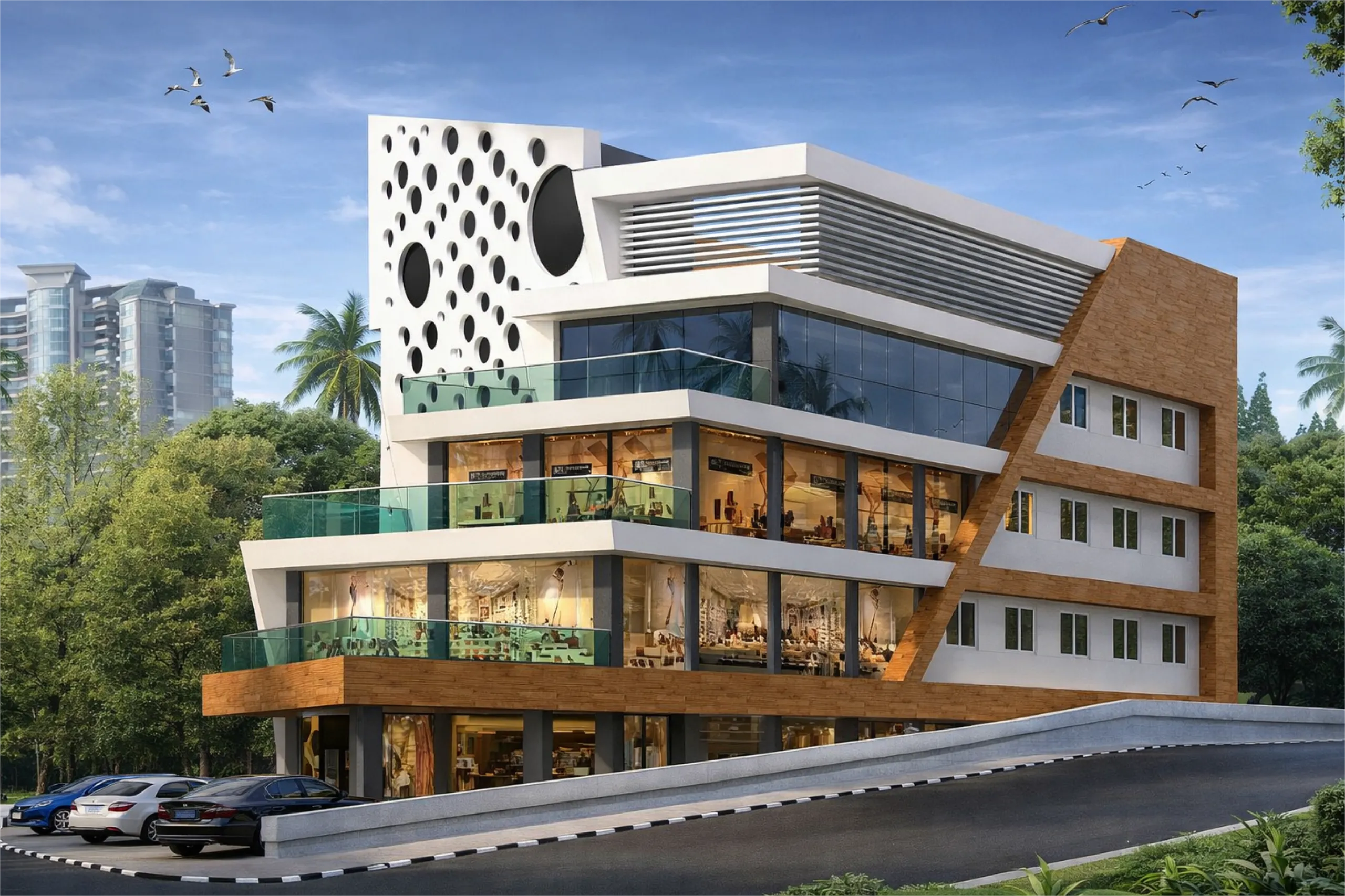 Derebail Commercial Building